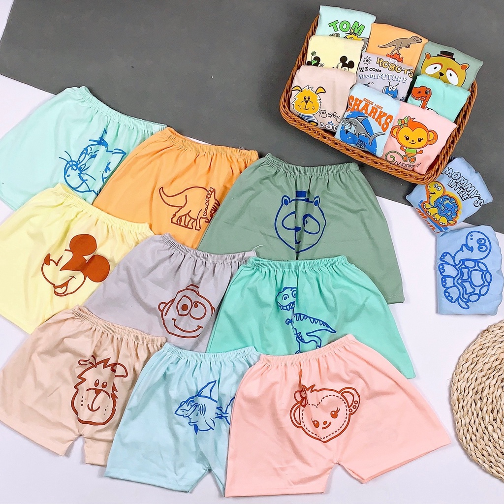 Quần đùi Mông thú Jasmine Baby cho bé chất đẹp