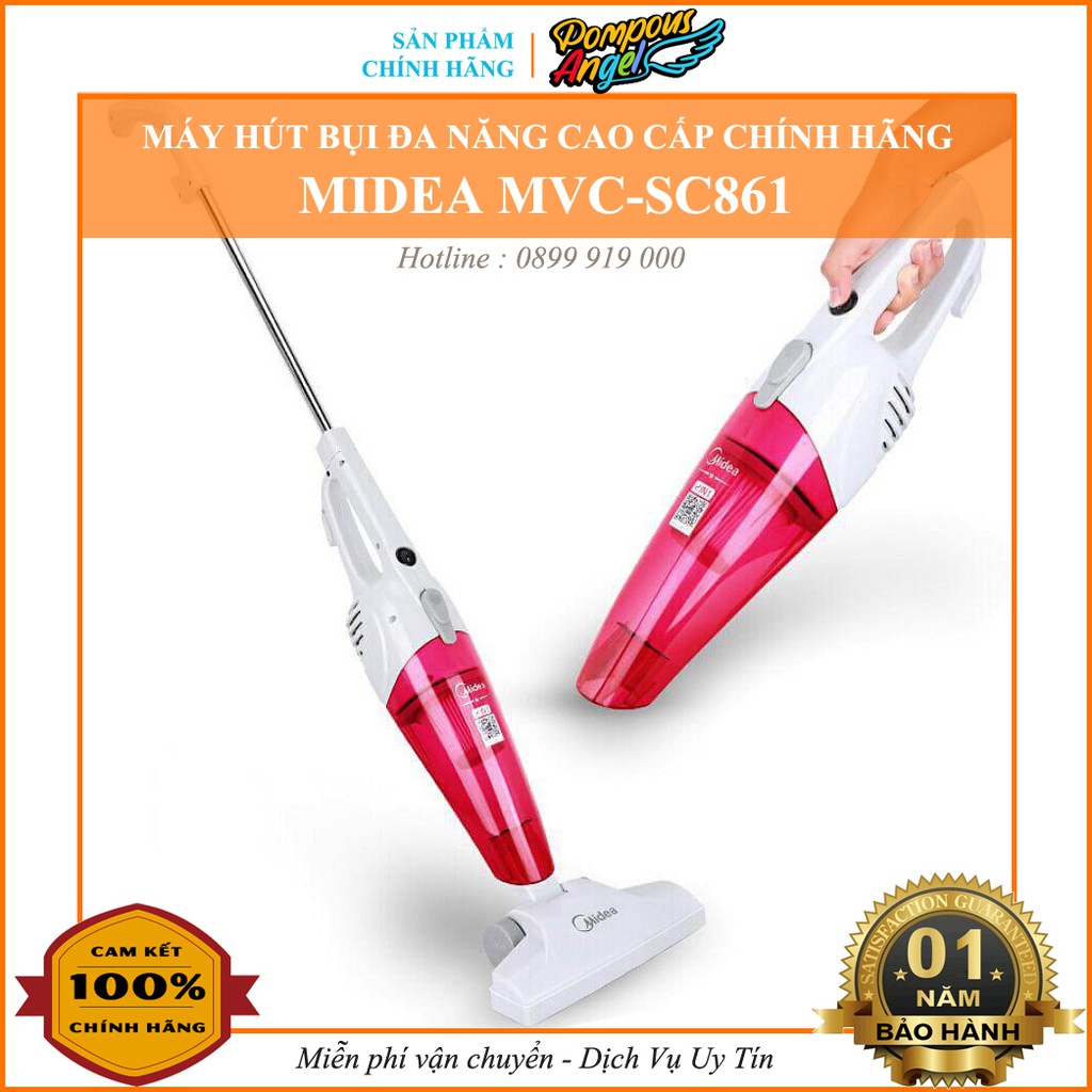 Máy hút bụi cầm tay có dây MIDEA 600w / DEERMA 400w bảo hành 12 tháng