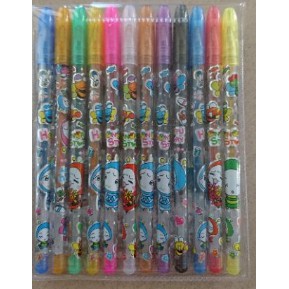 Vỉ bút nhũ 12 màu khác nhau