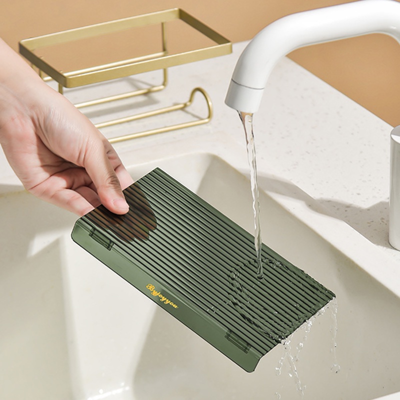 Giá Đỡ Cuộn Giấy Vệ Sinh Gắn Tường Không Cần Đục Lỗ Cho Nhà Bếp / Phòng Tắm