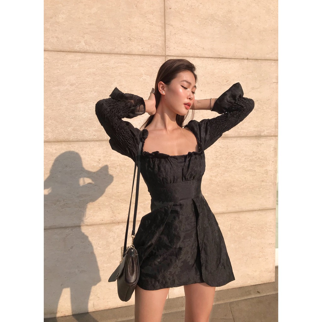 HEYBEE Đầm kiểu tay phồng - JEZEBEL DRESS HT635 | BigBuy360 - bigbuy360.vn