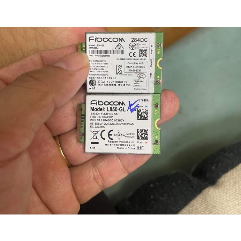 Card wwan 4G LTE Cat 9 Fibocom L850-GL