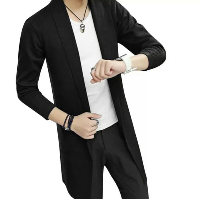 Áo Khoác Blazer Màu Đen Thời Trang Cho Nam