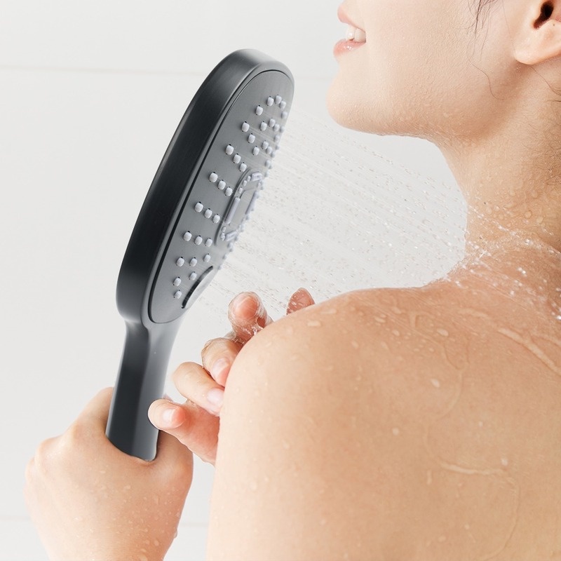 Đầu Vòi Sen Áp Suất Cao 3 Chế Độ Bằng ABS Tiết Kiệm Nước Chất Lượng Cao Có Thể Điều Chỉnh Cho Nhà Tắm