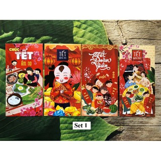 [Deal 1k] Bao lì xì mẫu mới Tân Sửu