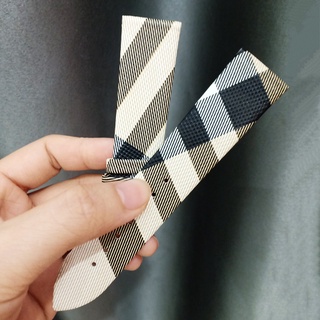 [FREESHIP] Dây đồng hồ da hiệu Burberry khóa cài BU1938 full size 14,16,18,20,22mm (ĐỦ 2 MÀU)