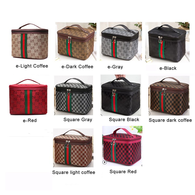 Túi đựng đồ trang điểm in họa tiết tiện dụng Zdh301