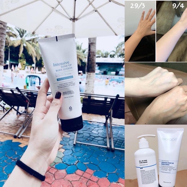 Kem Dưỡng Trắng Da Nâng Tone Biorace Intensive toneup Cream