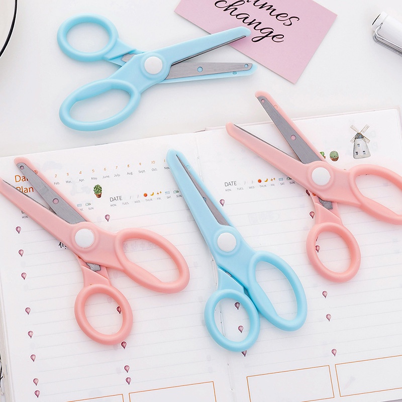 Kéo cắt giấy kéo mini thủ công tiện dụng cho học sinh