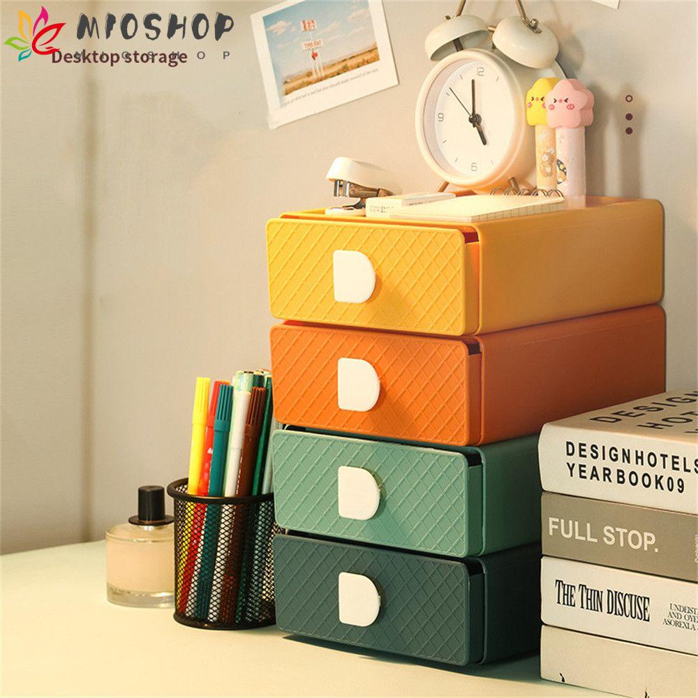 Hộp đựng bút/ mỹ phẩm để bàn dạng ngăn kéo thiết kế độc đáo tiện dụng cho văn phòng