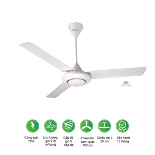 QUẠT TRẦN PANASONIC F-60MZ2-MS