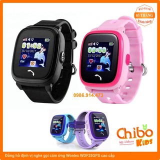 Đồng hồ định vị trẻ em nghe gọi cảm ứng tiếng việt kháng nước WDF25 cao cấp
