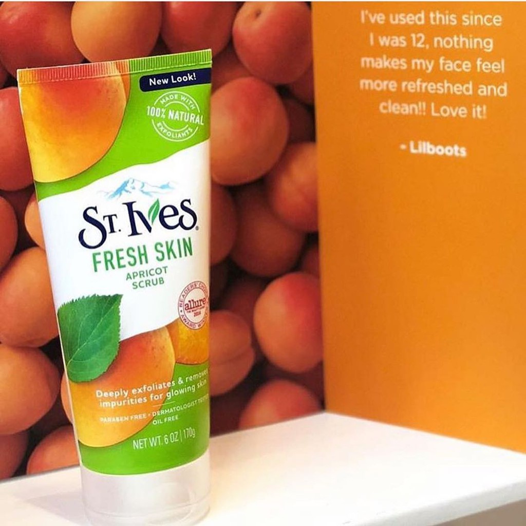 Tẩy Da Chết Mơ St.Ives Apricot Scrub