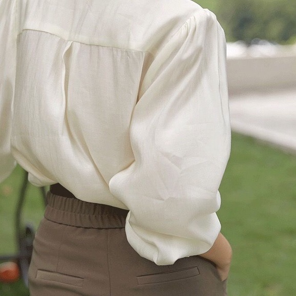 [MURIOKI] Áo Sơ Mi Tay Phồng Dài Phong Cách Pháp Thời Trang Mùa Thu 2022 Mới Cho Nữ