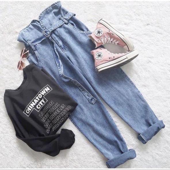 Set 4 Quần Jeans Denim Cao Cấp 1kg Thời Trang Cho Nữ