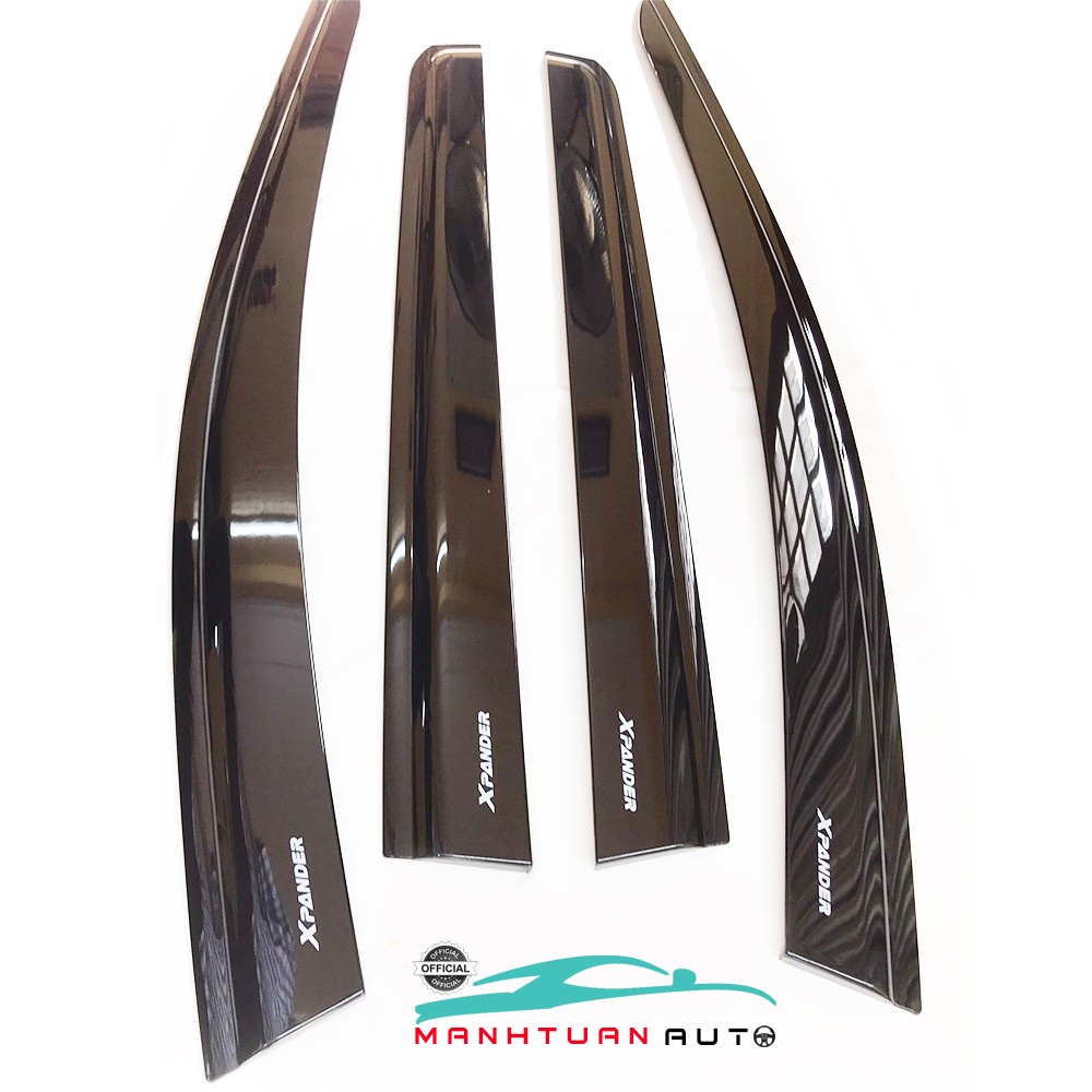 Vè Che Mưa Xe Mitsubishi Xpander 2018 - 2023 nhựa đen Thái cao cấp dày dặn