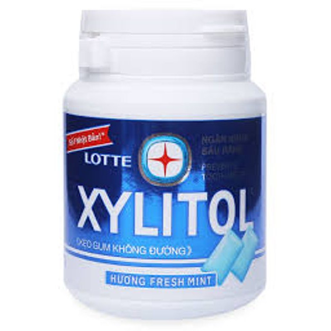 Kẹo Cao Su Xylitol Fresh Mint 58g