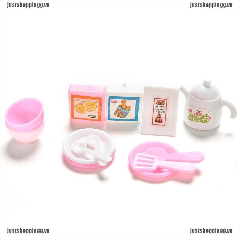 Set 20 Dụng Cụ Nấu Ăn Cho Búp Bê Barbie