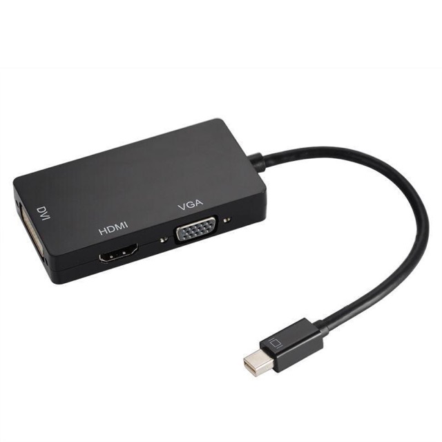 Mini displayport to HDMI+VGA+DVI