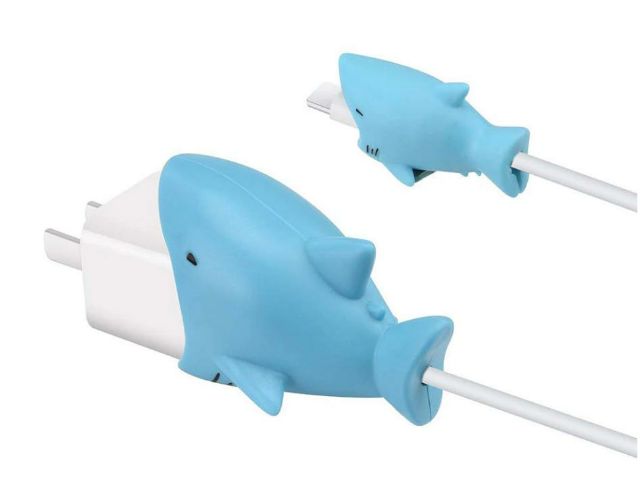 Set thú cắn cáp lớn và nhỏ bảo vệ cáp sạc Iphone