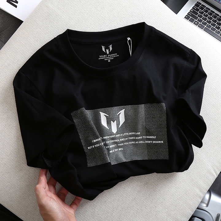 Áo thun cổ tròn Single Marc Thun COTTON SINGLE 2 chiều cao cấp | BigBuy360 - bigbuy360.vn