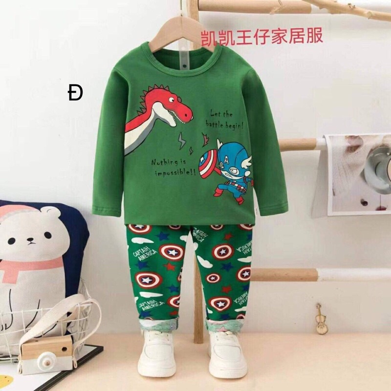 Bộ dài tay bé trai 15-35kg, các mẹ lấy mẫu nào inb hoặc note trong đơn hàng giúp mình nhé