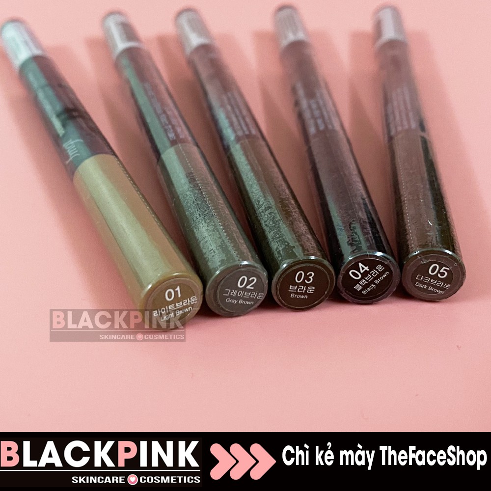 Chì kẻ mày TFS Desining Eyebrow Pencil The Face Shop Hàn Quốc