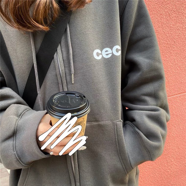 Áo Khoác Nỉ Khóa Kéo In CEC KNN41, Áo Nỉ Hoodies Khóa Dáng Unisex Cao Cấp Chất Dày Ấm Áp | BigBuy360 - bigbuy360.vn