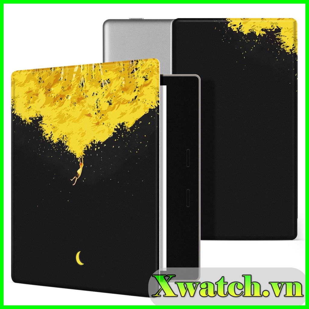 Bao da , Cover nam châm Kindle Oasis 2, Kindle Oasis 3 hút dính vào thân máy