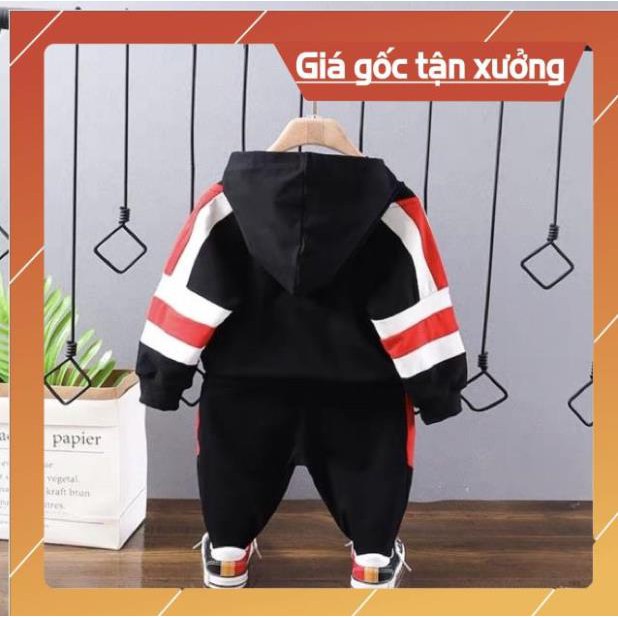 Sét Bộ Cho Bé Bộ Da Cá Cao Cấp Mùa Rét - Quần Áo Thu Đông Size Đại 16kg-32kg [Nhím Shop]
