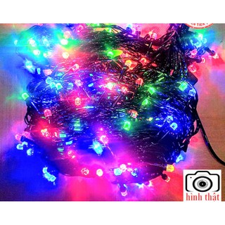 SIÊU GIÁ VỚI BỘ DÂY ĐÈN LED TRANG TRÍ NHẤP NHÁY NHIỀU MÀU DÀI 50M SỬ DỤNG ĐIỆN VAC220V