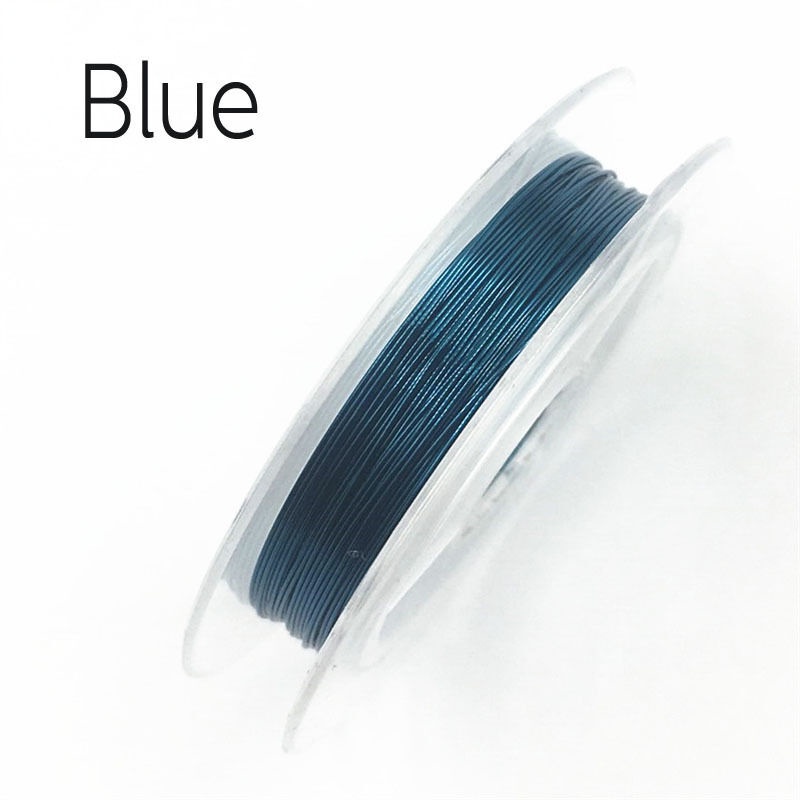 Cuộn dây đồng 0.3mm*10m dùng làm đồ trang sức nhiều màu tùy chọn