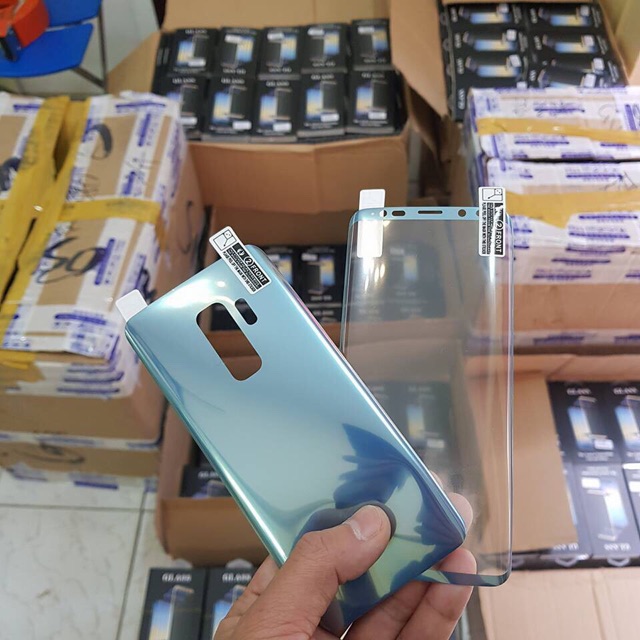 Miếng Dán Dẻo Màu 2 Mặt S7edge S8 S8plus S9 S9plus Note8 Note9