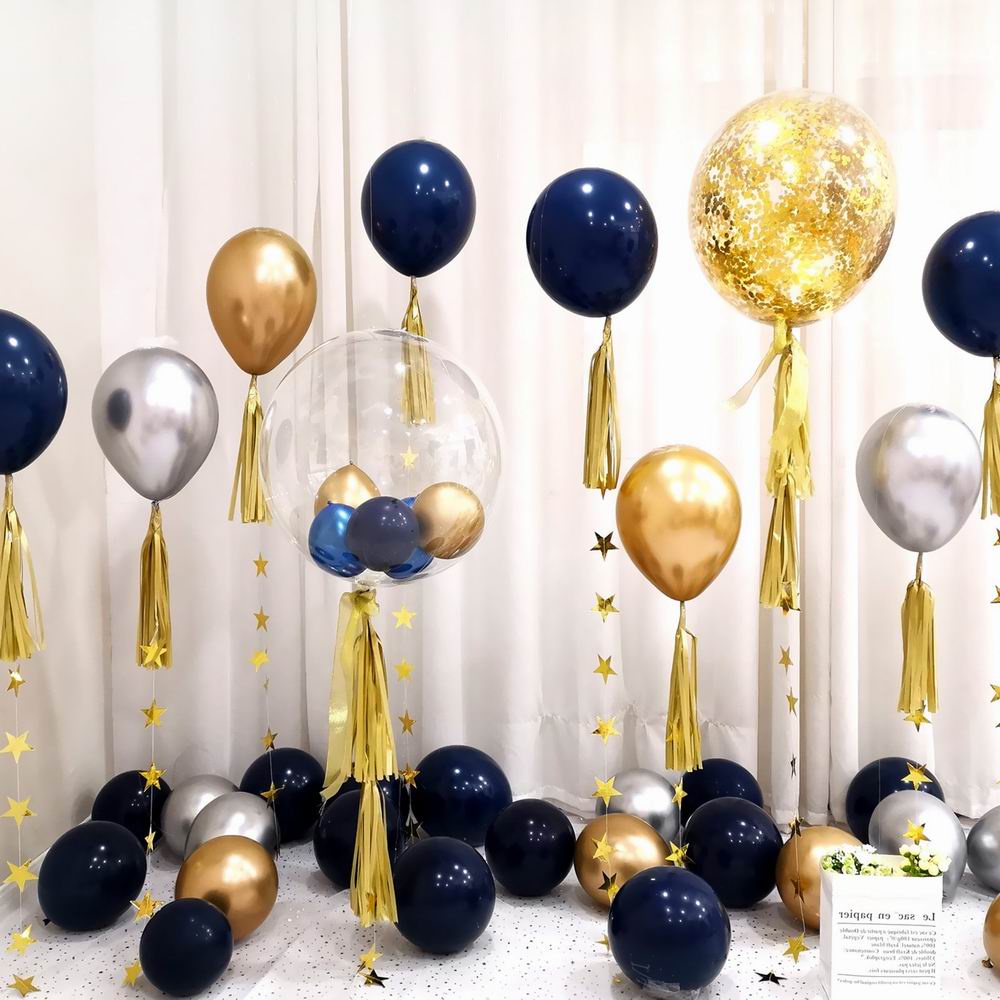 30 Bong Bóng Cao Su Trang Trí Tiệc Sinh Nhật, Đám Cưới