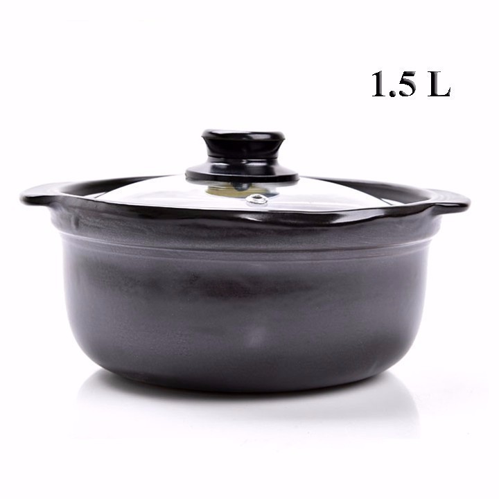 Nồi Đất Sứ Kho Cá 1.5L