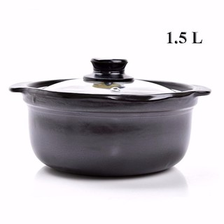 Nồi Đất Sứ Kho Cá 1.5L