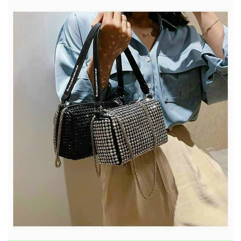 Túi Xách Nữ - Túi Đính Đá Sang Chảnh Siêu Xinh - Kho Sỉ Trang Trung - T25 | BigBuy360 - bigbuy360.vn