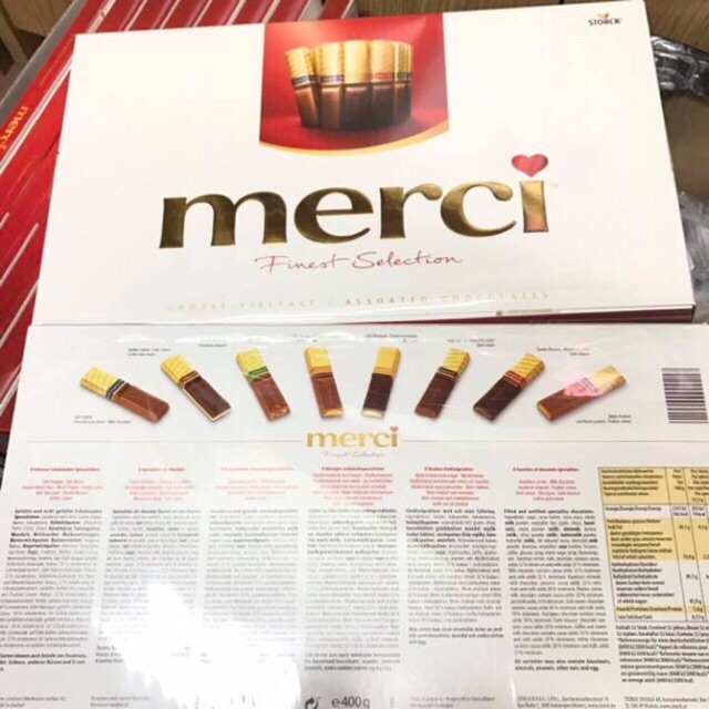 Kẹo merci 400gr cho mùa valentine ngọt ngào