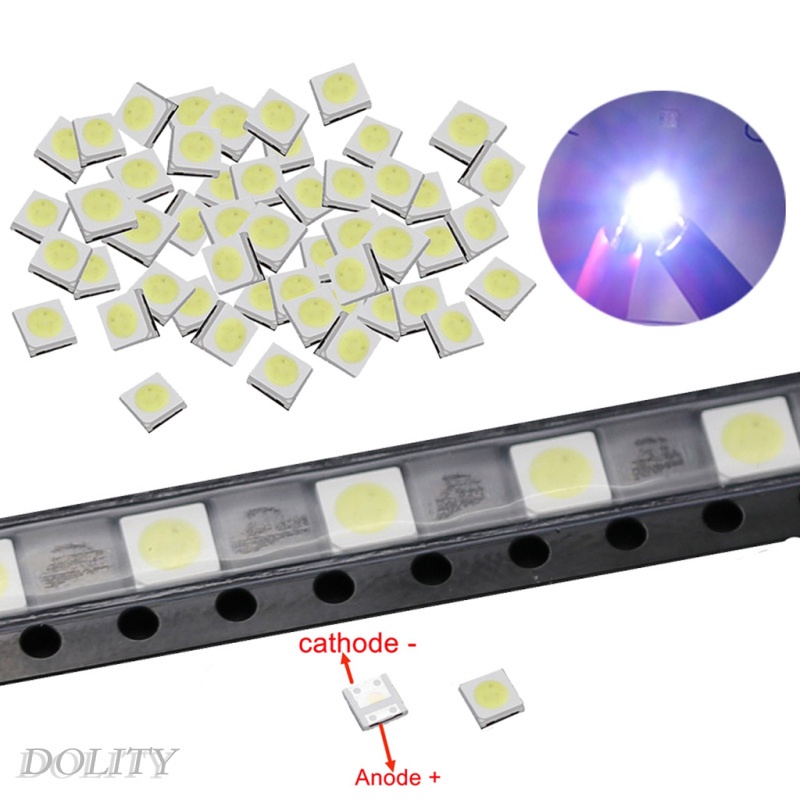 Set 50 đi ốt đèn LED COB 3535 1W 3V ánh sáng trắng công suất cao | BigBuy360 - bigbuy360.vn