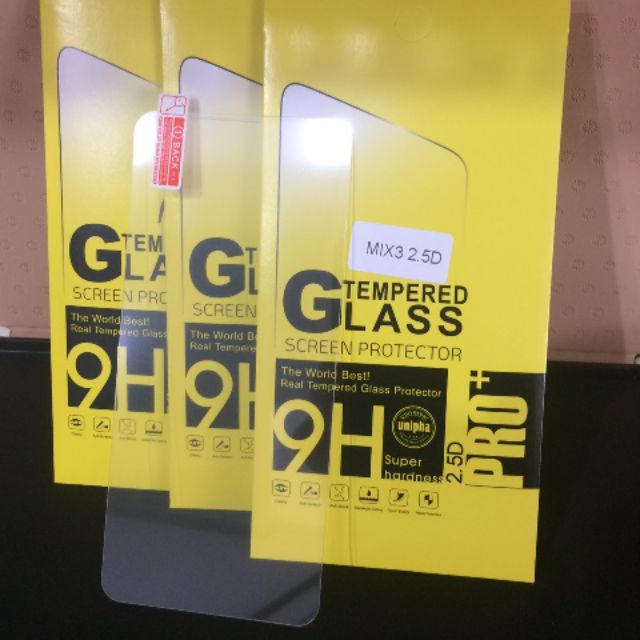 Bộ 3 kính cường lực cao cấp cho Xiaomi Mix 3