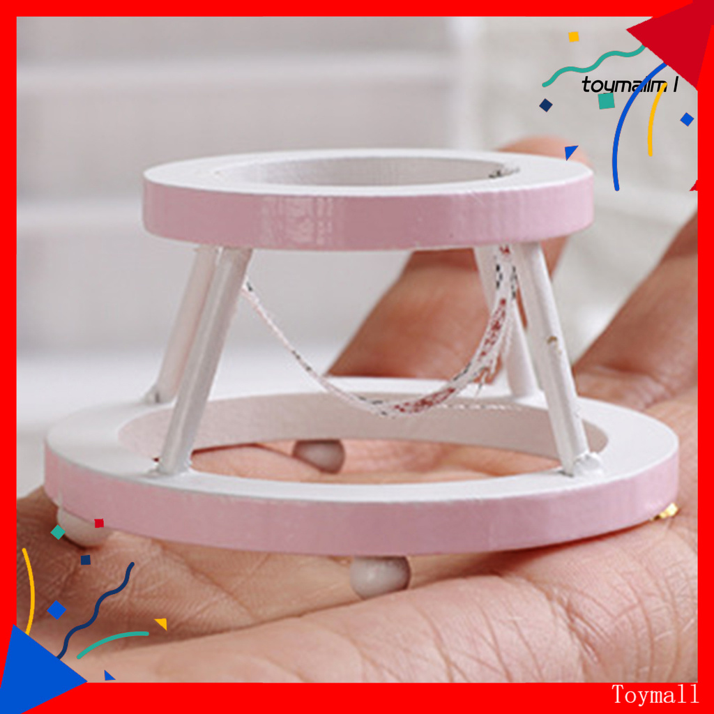 toymall Doll House Furniture Baby Walker Mini Simulation Play Scene Model Toy Accessory