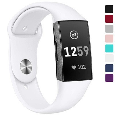 Dây Đeo Thể Thao Bằng Silicone Cho Đồng Hồ Thông Minh Fitbit Charge 4