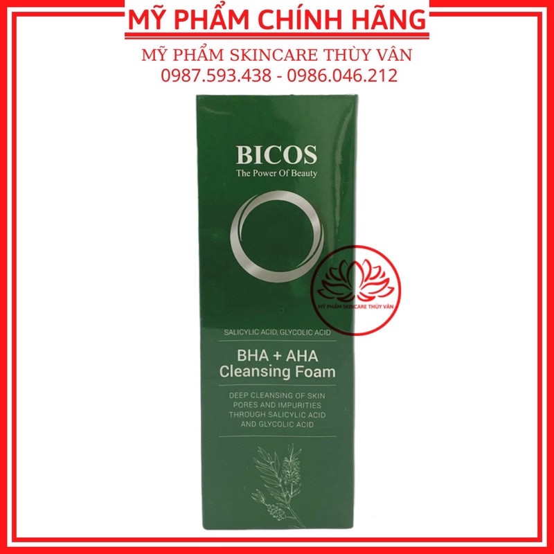 Sữa Rửa Mặt Sạch Sâu Chính Hãng BICOS 100g