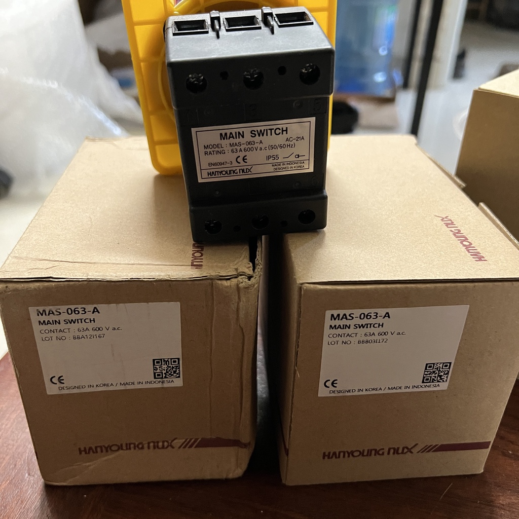 Công Tắc Nguồn Hanyoung MAS-063-A Chính Hãng