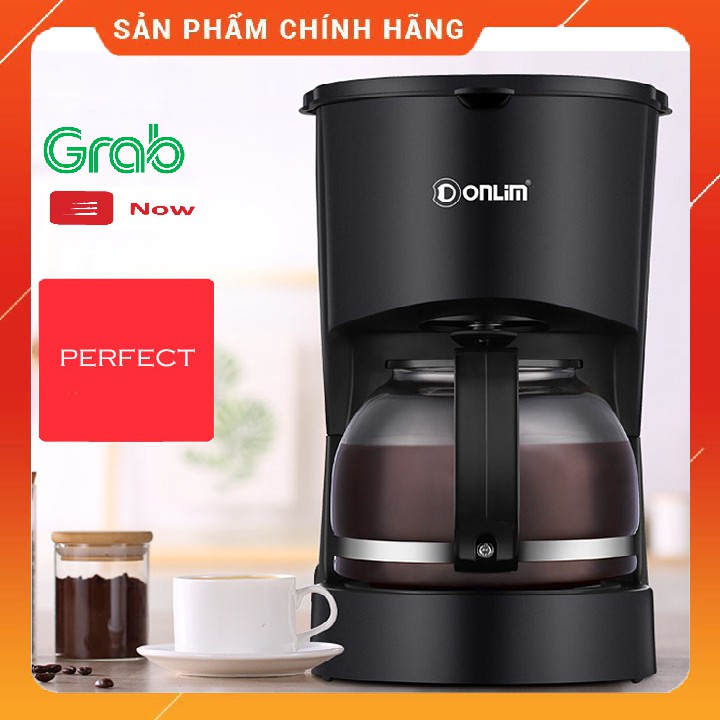 Máy pha caffe Dolim[CHÍNH HÃNG]pha trà,pha Espresso,Capuchino dung tích 0.6L chế độ tự động công suất 600W