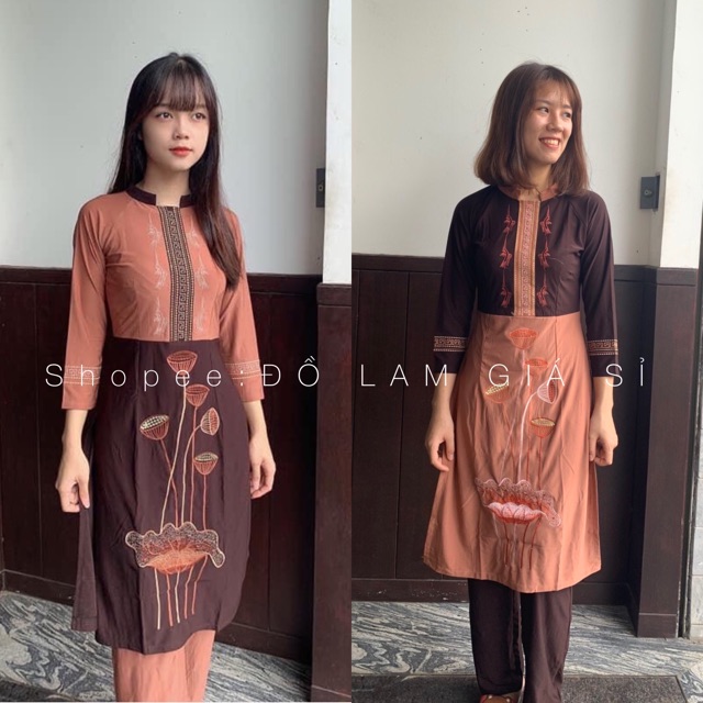 Áo Lam Đi Chùa # THUN CÁCH TÂN THỔ CẨM GIÁ RẺ VÔ ĐỊCH