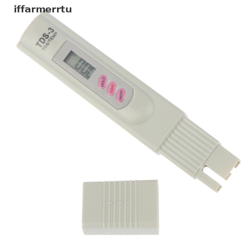 {iffarmerrtu} Pen TDS Water Meter Digital Water Quality Measuring Water Purity Tester Tool hye