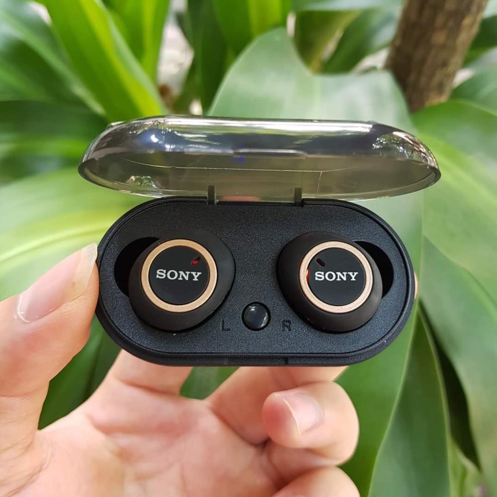 Tai Nghe Bluetooth Sony- Tai Nghe Không Dây Nhét Tai Dùng Cho IOS và Androi TWS-D76 Rất ấm Bass-treble - Mã Sony