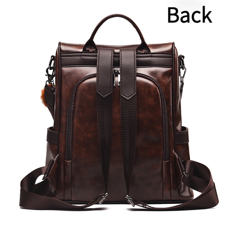 Balo Da Nữ Thời Trang Hàn Quốc Balo nữ Chống Trộm Đẹp Tạp chí A4 10.2 inch