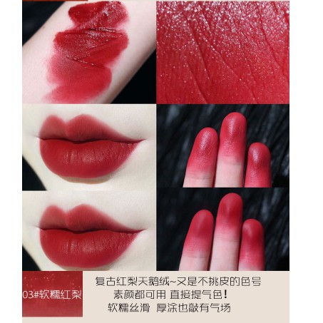 Set 3 cây son kem lỳ Herorange FLUFLY LIP GLAZE KST08-KIMBEAUTY | BigBuy360 - bigbuy360.vn